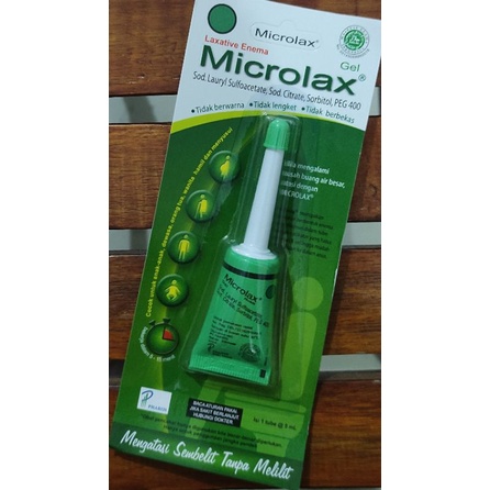 Microlax Gel 5 ML (Mempelancar Susah BAB)