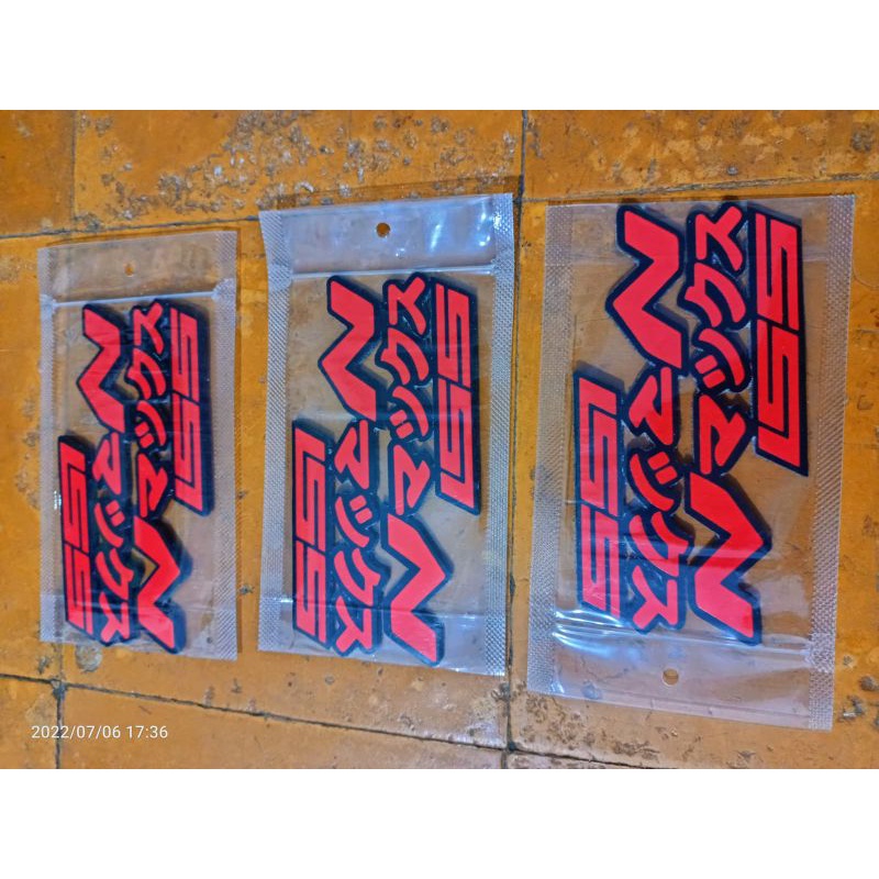 Emblem yamaha nmax old nmax new japan 155 timbul 3D tebal 2ml 1 set kanan kiri