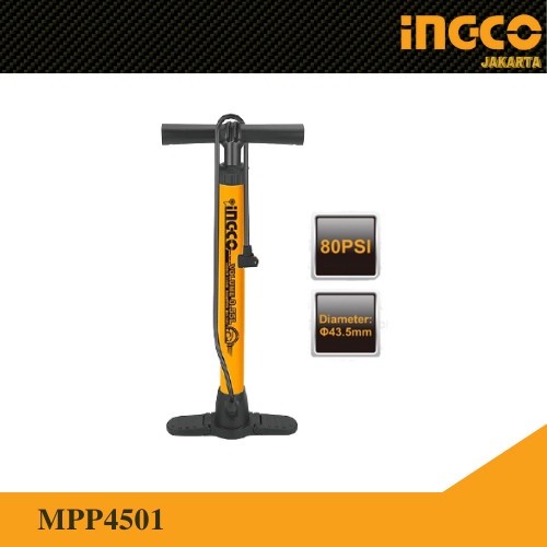 Hand Pump (50cm) INGCO MPP4501 - Pompa Angin Manual Tangan Sepeda Bola