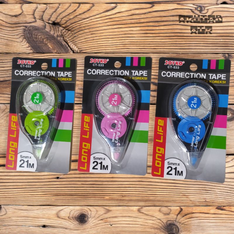 

Tip ex Roll Joyko / Correction Tape Joyko CT533