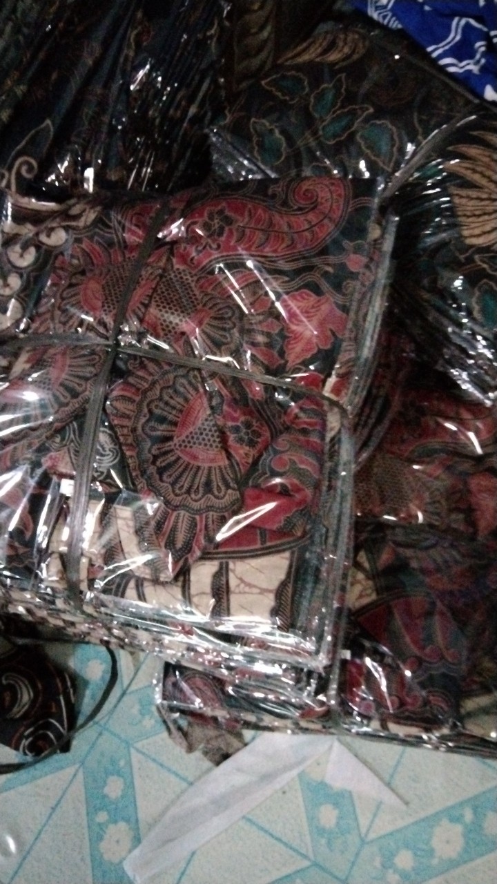 Baju Batik Pria Slimfit Big Size M L Xl Xxl Atasan Kemeja Batik Lengan Panjang Original