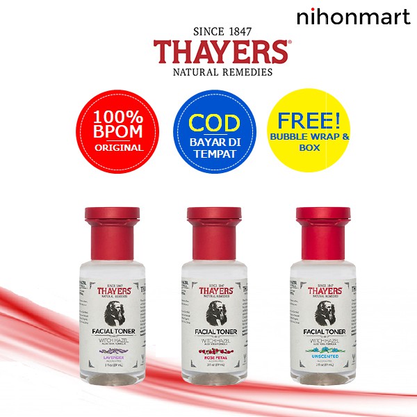 Jual Thayers Witch Hazel Toner 89ml Shopee Indonesia