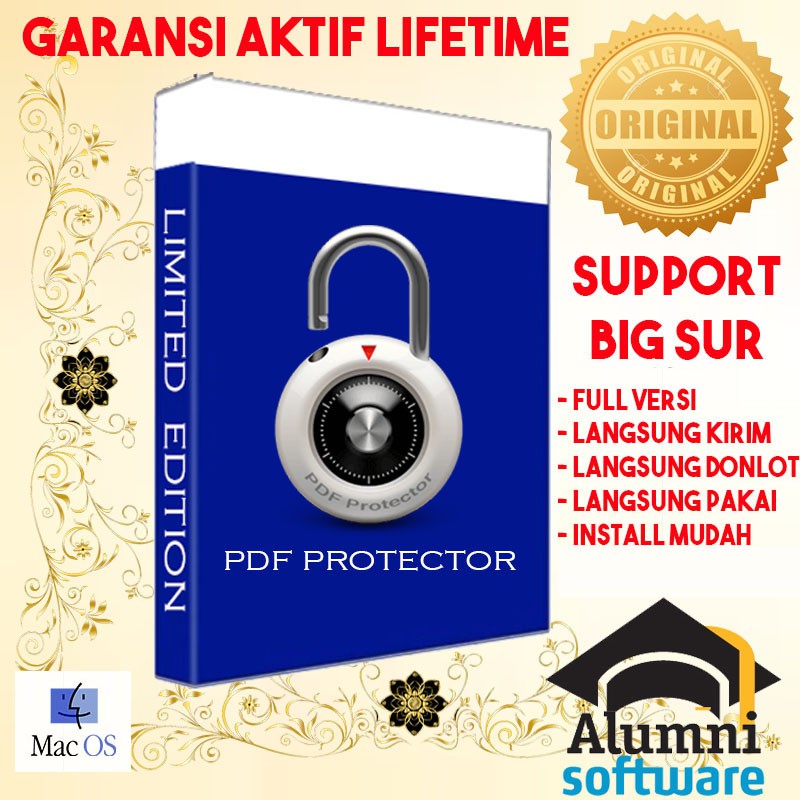 [FULL VERSION] PDF Protector Mac BIG SUR - GARANSI AKTIVASI