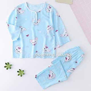 Piyama baju  tidur anak  katun organik  premium Quality 