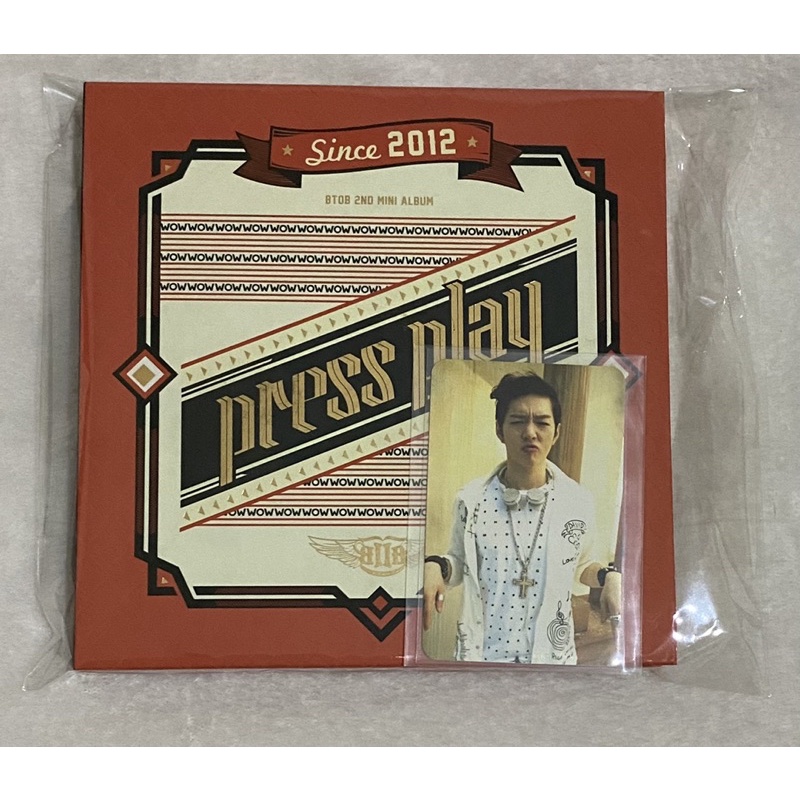 Album BTOB Press Play Changsub Set