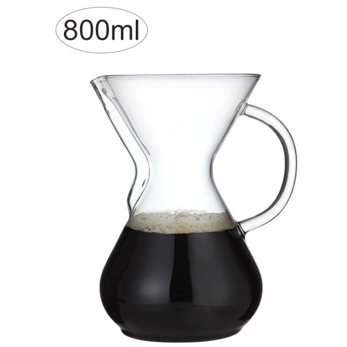 OHFIN Coffee Maker Pot V60 Drip Kettle Teko Kopi 800ml