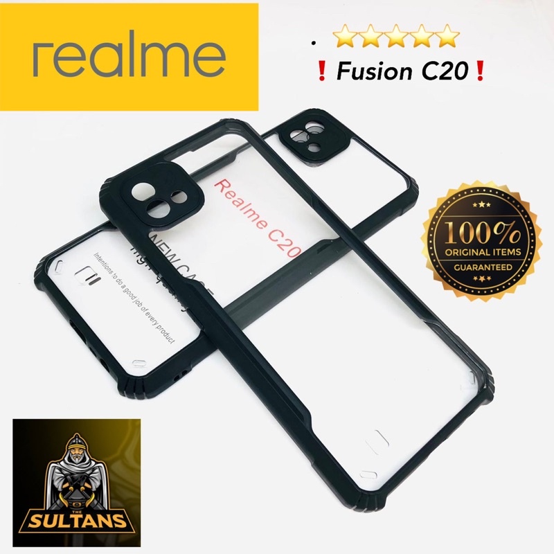 PROMO FUSION CASE ORIGINAL ACRILIC PREMIUM CASE REALME C20