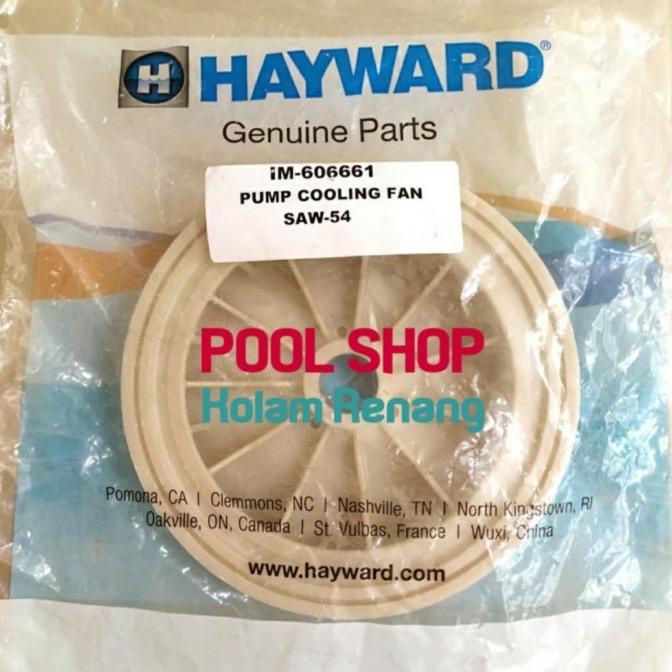 ] Kipas Pendingin Pompa Hayward Power Flo 3/4HP-1HP
