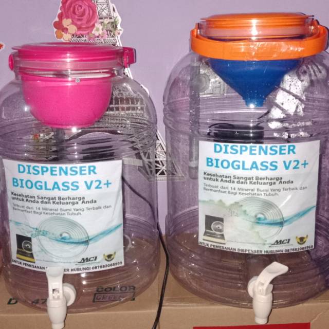 Dispenser bioglass ready