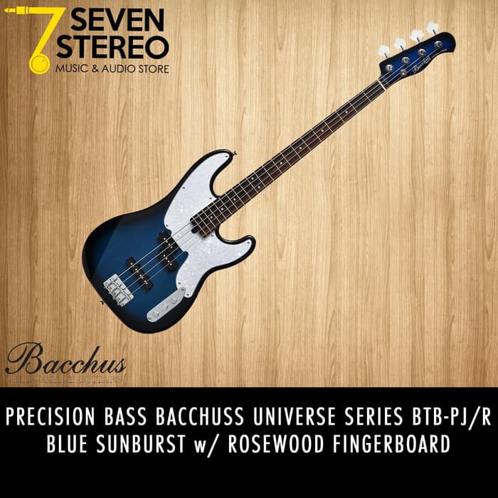 Precision Bass Bacchus Universe Series BTB PJ R Blue Sunburst