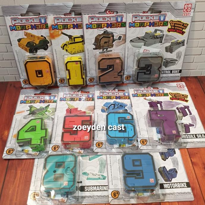 Diskon Emco Pocket Morphers Mega Botz Original 1 Set
