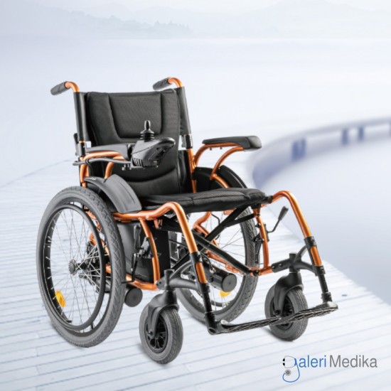 Kursi Roda Elektrik Yuwell D130AL Roda Besar Electric Wheelchair