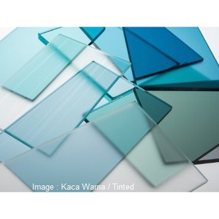  Kaca  Laminated  Harga  Clear Polos 5 5 Non Tempered 