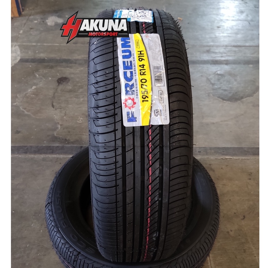 Ban Mobil Tubles 195 70 R14 FORCEUM ECOSA 195/70 Ring 14 Termurah