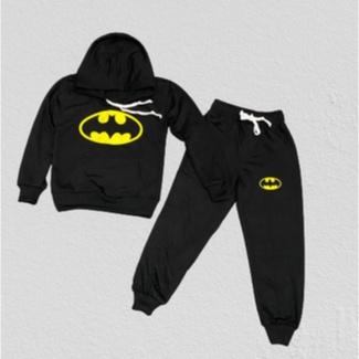 Super Hero Setelan Hoodie+Celana JogerAnak II Celana Joger Anak + sweater Hoodie