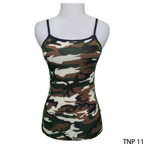 Tank Top Wanita Hot Spandek Loreng – TNP 11