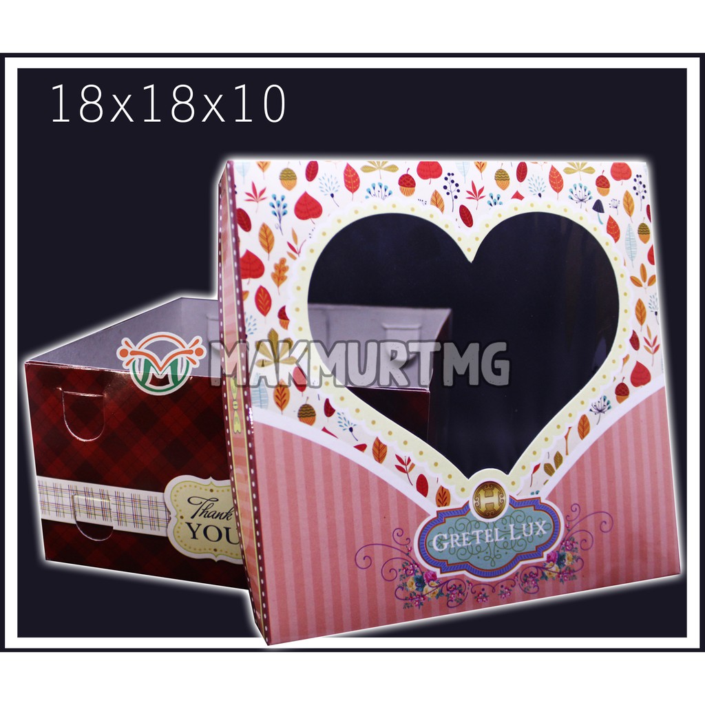 

DUS TART / DUS KUE GRETEL LUX 18X18X10