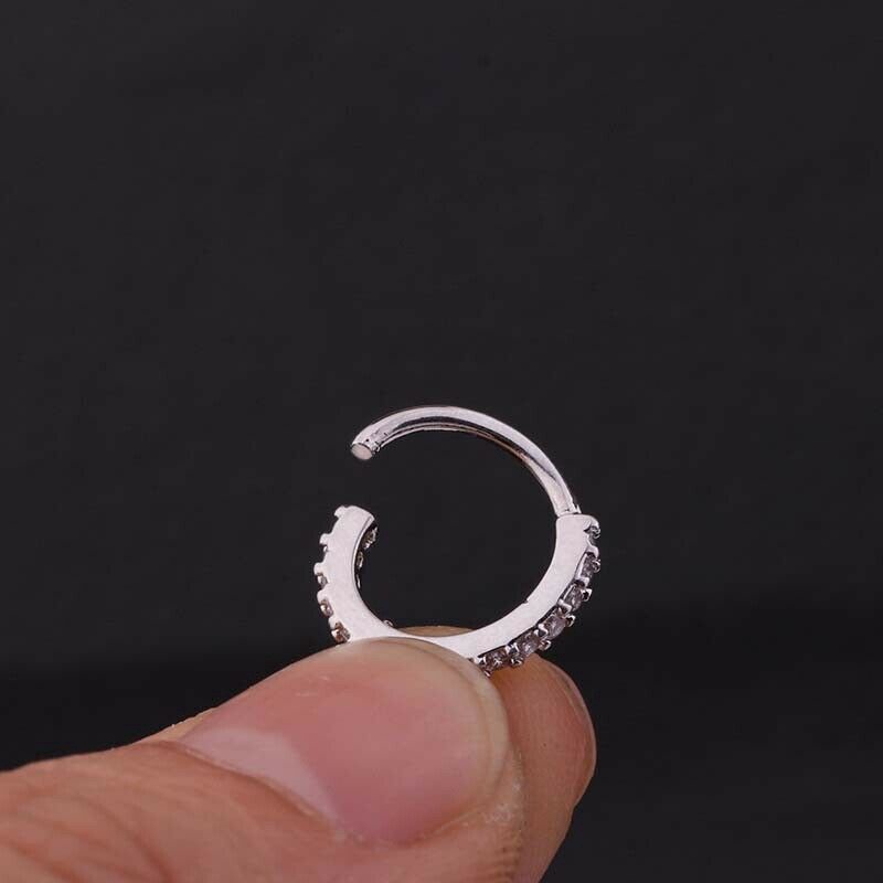 1Pcs Cartilage Tragus Helix Piercing Earrings Septum Nose Ring