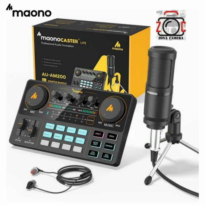 Maonocaster Lite AU-AM200S1 Kit Maono Caster Microphone Mixer AM200 AU