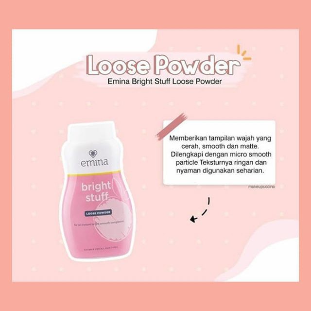 EMINA BRIGHT STUFF LOOSE POWDER 55GR