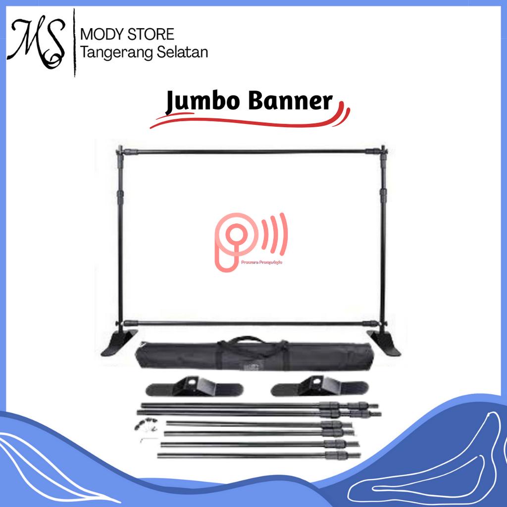 Jumbo Banner / Backwall / Tiang Jumbo Banner / Backdrop
