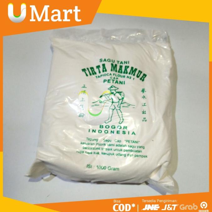 

[[COD]] U Mart - Tepung Sagu Tani Tirta Makmur 1 kg Tapioka Cap Petani KOMPLIT Kode 962