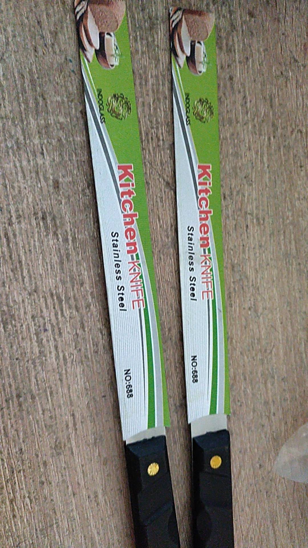 Pisau Potong Roti Tawar Bolu Kue Tart 2 Sisi Stainless Steel Bread Knife