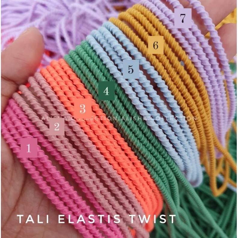 Tali Elastis Twist | Tali Elastis Ulir