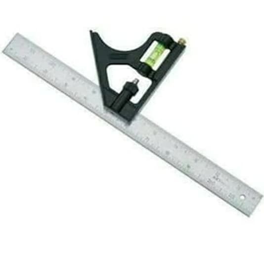 Penggaris siku waterpass kombinasi combination square ruller