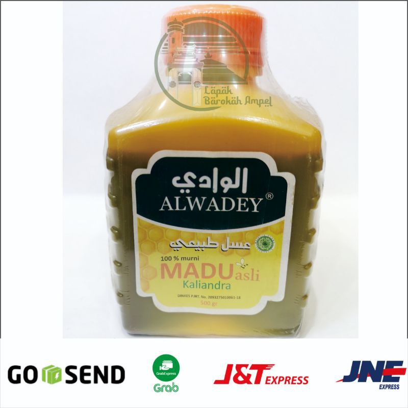 

MADU AL WADEY ASLI KALIANDRA Madu Murni Asli Kaliandra Alwadey 500 gram Suplemen Sehat Original
