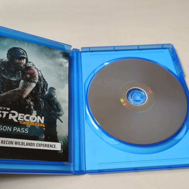 Ghost Recon Wildlands PS4 Kaset Ghostrecon Tom clancy's Wild Land Playstation PS 4 5 Lands Ghost Recon Reg 3 CD BD Game Games Ps4 Ps5 Region 3 Asia wildland wild land perang breakpoint tembak petualangan