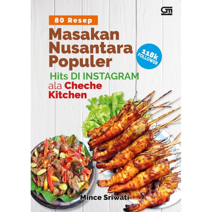 

FLASH SALE!!! 80 RESEP MASAKAN DAN KUDAPAN NUSANTARA ALA CHECHE KITCHEN - MINCE TERLARIS