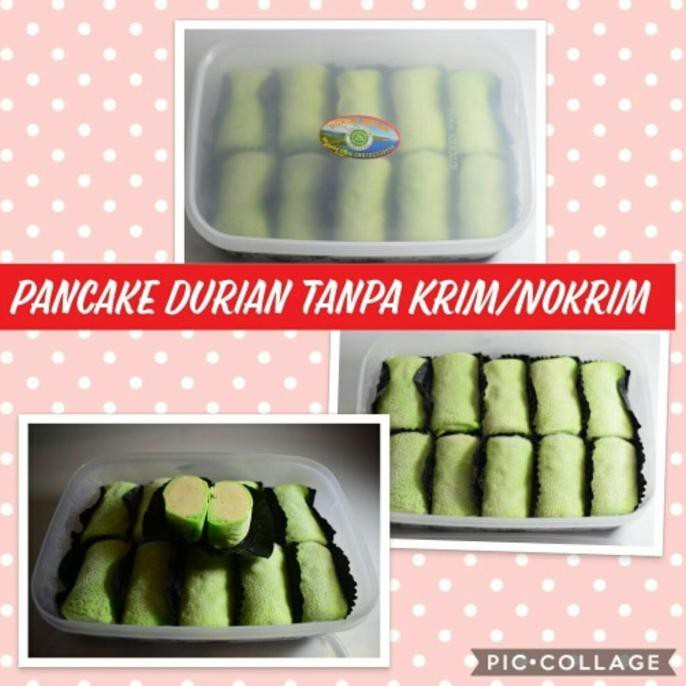 

ENAK Pancake durian no cream full daging durian TERLEZAT