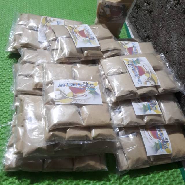 

jahe bubuk+gula siap seduh tanpa pengawet dan pemanis buatan