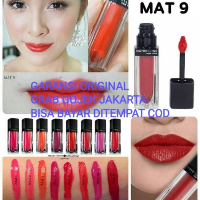 Lipstik Matte Maybelline Vivid Matte Liquid Lipstik Maybelline Matte Lipmatte Maybelline Shopee Indonesia Vivid matte warna lipstik maybelline