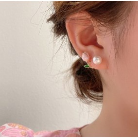 Anting 925 Silver Model Simple Untuk Wanita