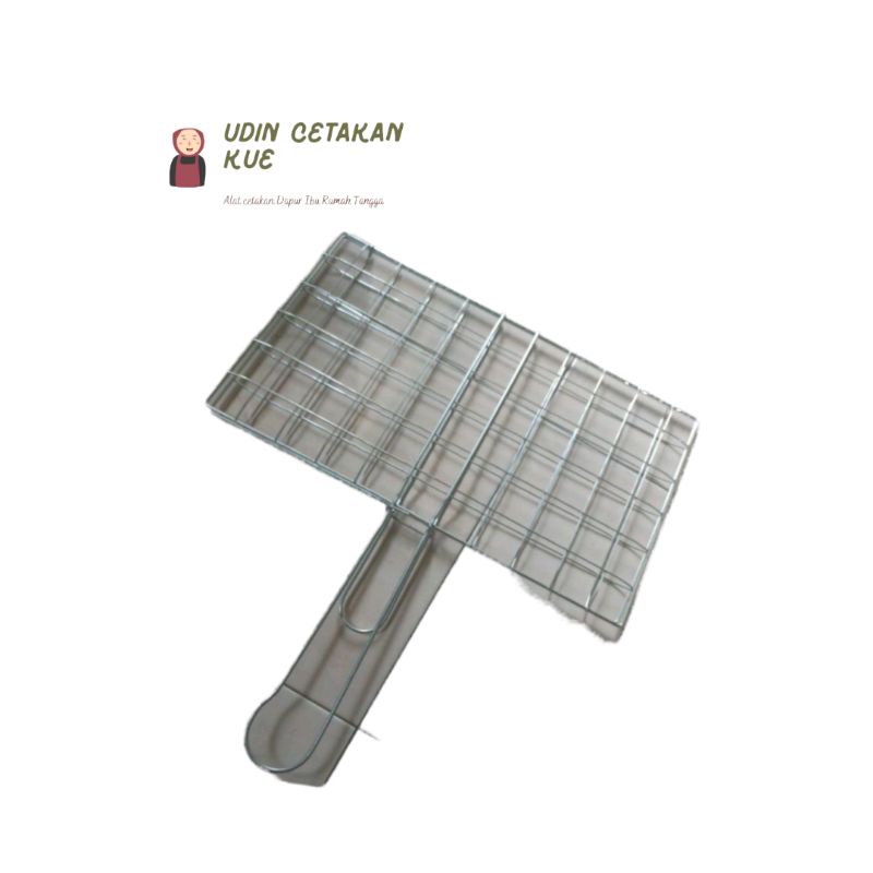 Panggangan Jepitan Besar Bakaran Ikan Jepit Serbaguna Tebal