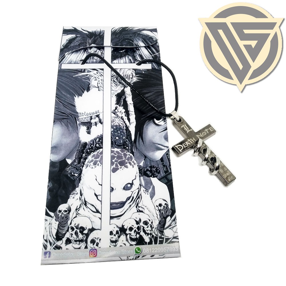 Kalung Anime Deathnote - Liontin Salib