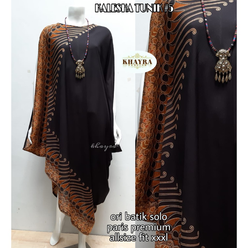 Batik Solo Kalesha Tunik 5 Khayra Batiksoloamanah 145.000