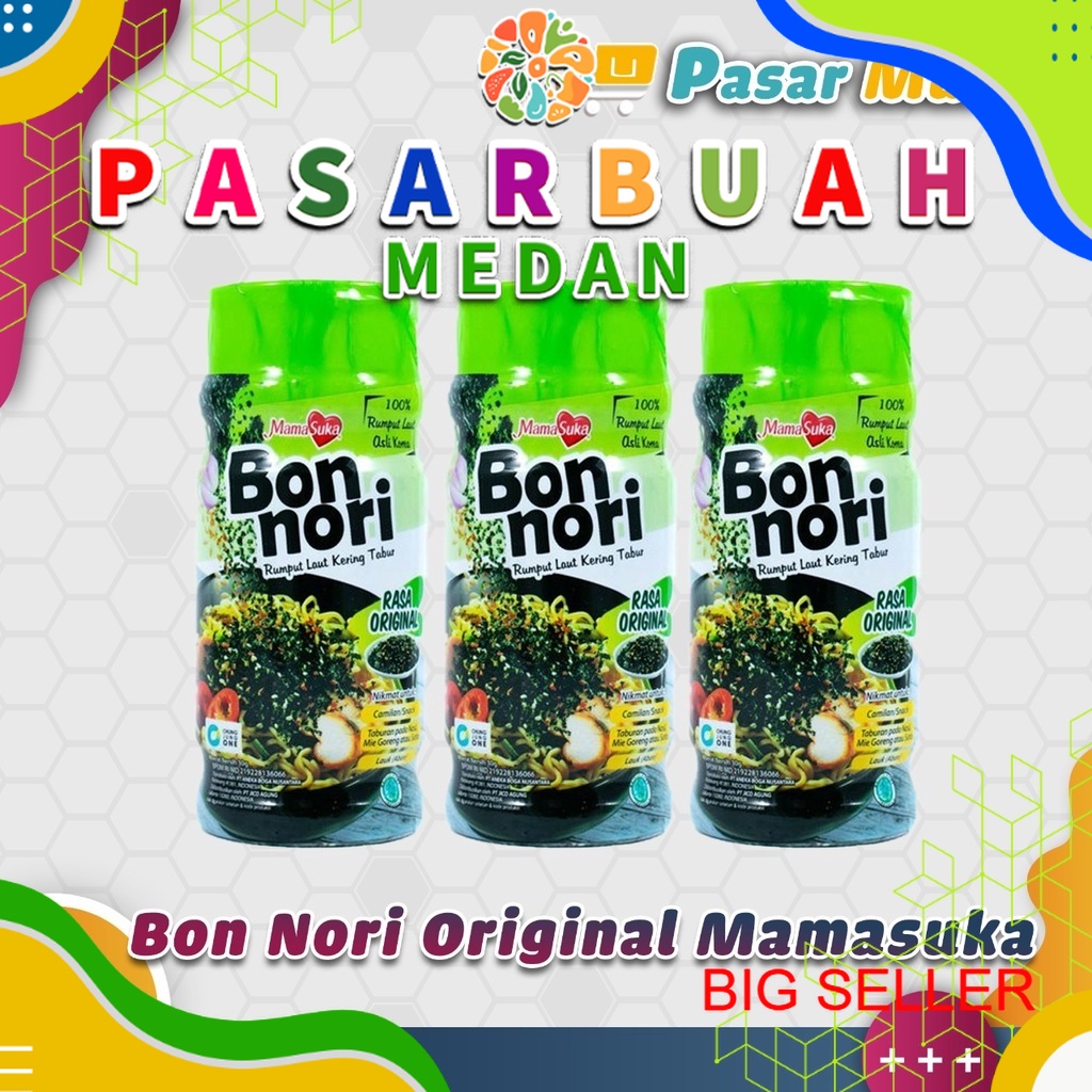 

Distributor MamaSuka Bon Nori Original 30 Gram - Pasar Buah Medan