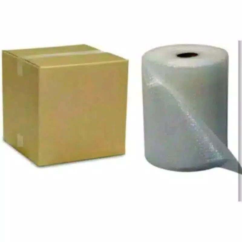 

bubble wrap dan kardus