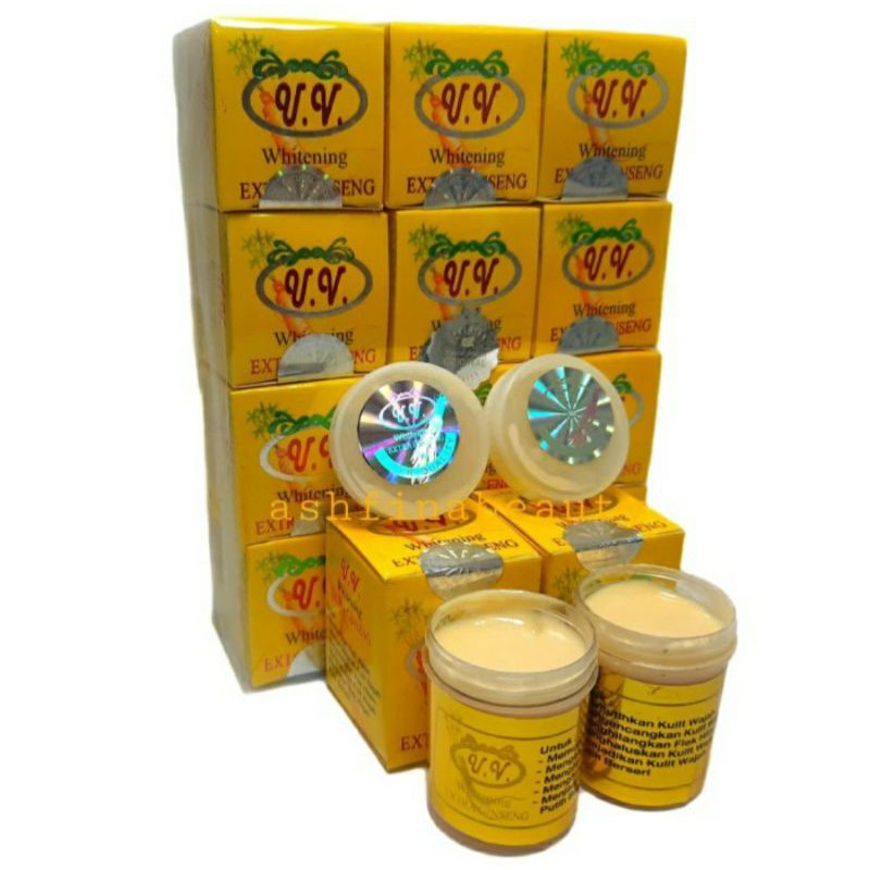 CREAM UV WHITENING EXTRA GINSENG KWALITAS SUPER [HARGA 1 PCS]