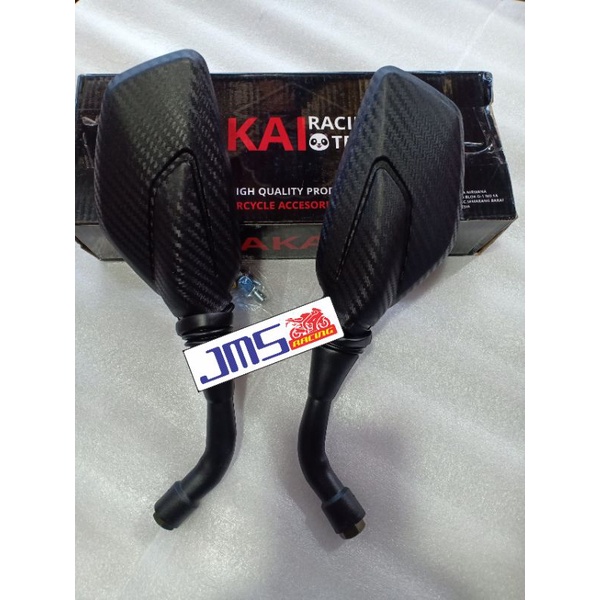 kaca spion carbon model pulsar universal mio beat soul genio scoopy aerox nmax PCX lexi vixion cb mx blade supra jupiter vega vario