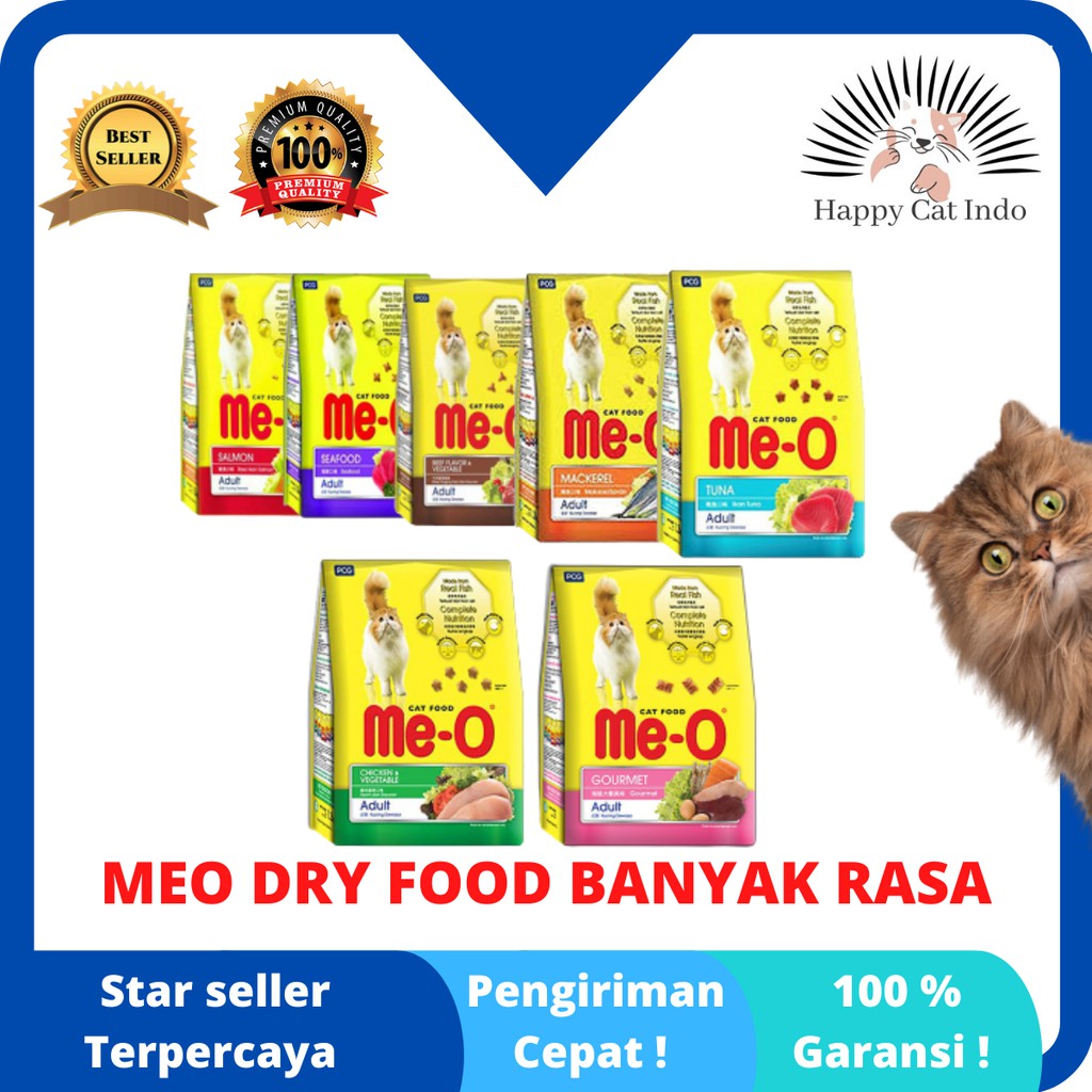 Makanan Kering Dry Cat Food MEO Freshpack Adult Kitten