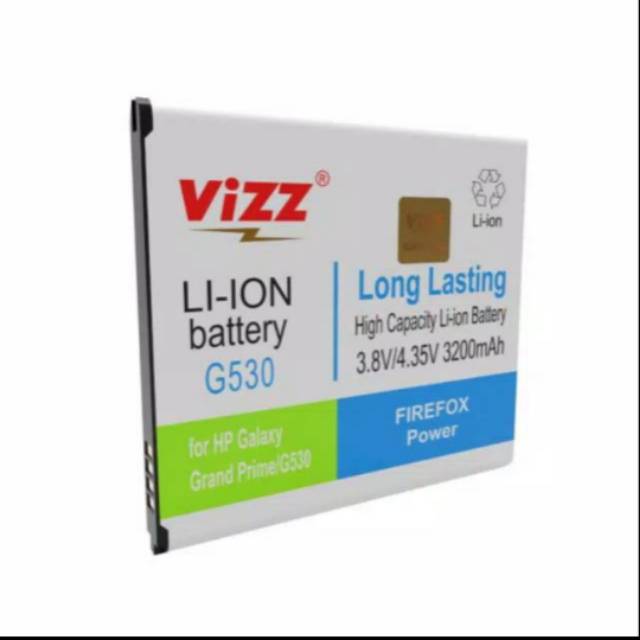 Baterai Batrei Baterei Batrai Vizz Samsung Grand Prime G530 J2 Prime G532 G530H J3 J5 Double Power