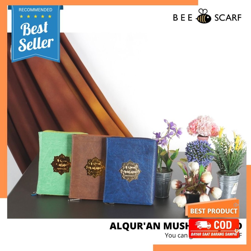 Al-quran Kecil Resleting Termurah - AlQuran saku tajwid - Alquran kecil - Bisa cod