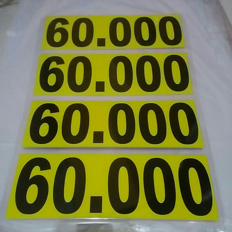

Harga Obral Laminating /1Folio dapat 4 pcs / Hargaobral / Obralan / Bandrol Harga