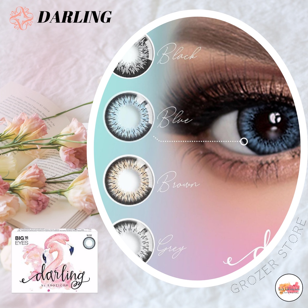 SOFTLENS X2 DARLING  BIG EYES  MINUS 3.25 sd 6.00