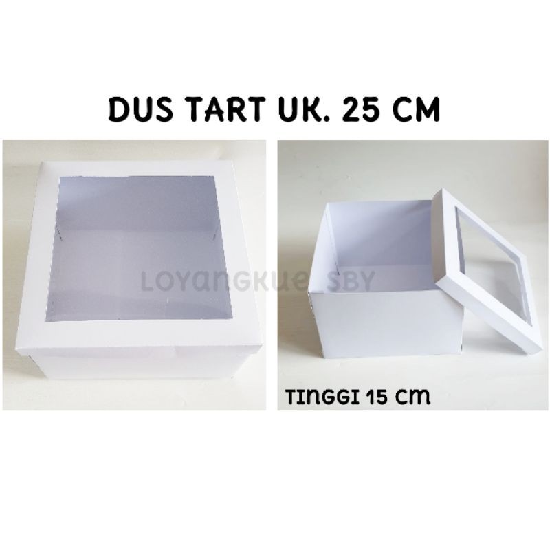 

DUS TART / DUS KUE TART 25 X 25 CM