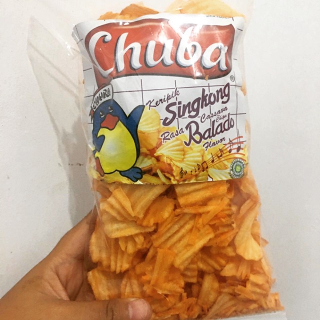 

Chuba singkong balado 250gr/ snack repack/ smack kiloan/ snack murah